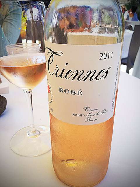Triennes Rose: French rose wine