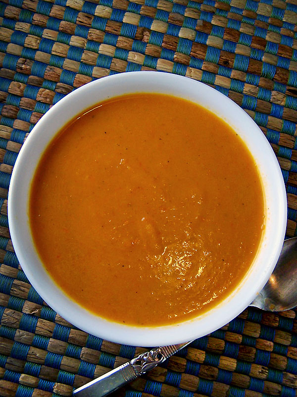 Tomato Ginger Carrot Soup